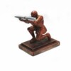 Executive Cavaliers pen holder Bottom bronze statue pen holder wearing armor hero knight pen holders decoration