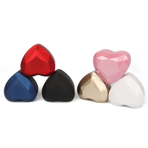 LED light heart-shaped box, jewelry box, ring box, pendant necklace packaging box, confession, wedding box wholesale