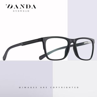2021 new anti-blue light glasses TR2309 men's flat glasses frame spring legs do not clip face computer goggles