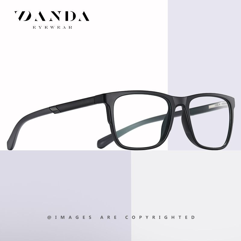 2021 nuevas gafas de luz anti-azul TR2309 gafas lisas de hombre Marco de pierna de resorte sin clip facial gafas de computadora