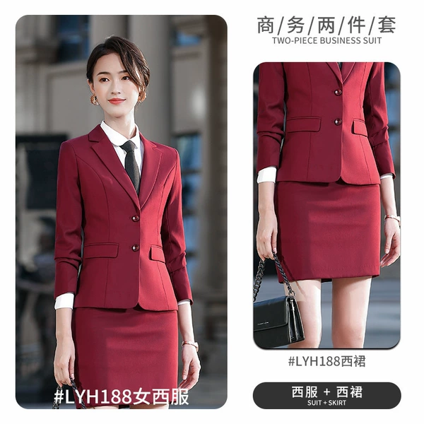 Lyh188 Female Red suit +188 West skirt