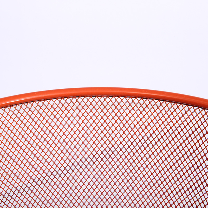 Cubo de basura creativo con patrón de rejilla, nuevo y popular, papelera hueca, para hogar/oficina, papelera de metal multipropósito