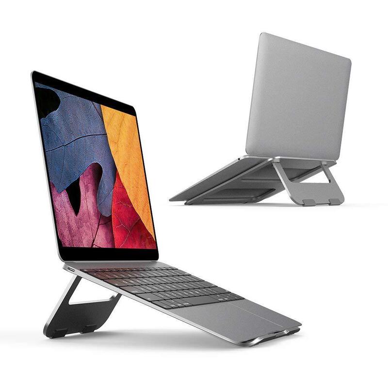 Cross-Border Laptop Cooling Stand, Desktop Adjustable Folding Storage Portable Height-Increasing Base, Elevated Computer Stand