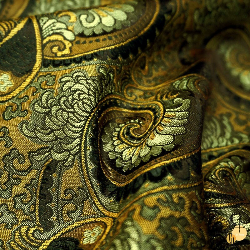 Цветная ретро ткань, чонсам, ханфу, жаккард
