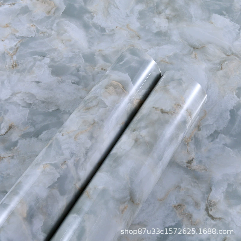 Marble patch, table sticker, self-adhesive cooker, waterproof wallpapers on wall