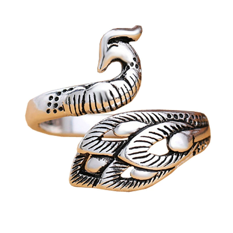 Эthnic три-dimensional retro ring, этнический стиль, простой и элегантный дизайн, на указательном пальце, прямая поставка с завода, оптовая