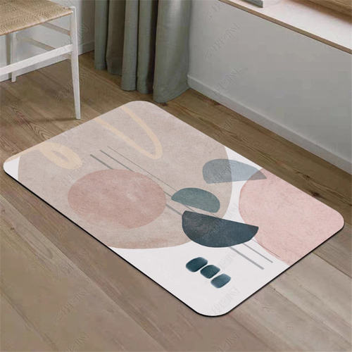 Cartoon cute entrance floor mats, door mats, household entrance door mats, internet celebrity door absorbent anti-slip mats, entrance carpets