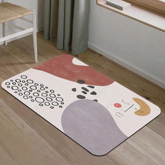 Cartoon cute entrance floor mats, door mats, household entrance door mats, internet celebrity door absorbent anti-slip mats, entrance carpets