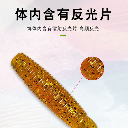 Lure soft bait honeycomb potato bee pupa bait software anti-hanging simulation lure bait bass blackfish manufacturer wholesale