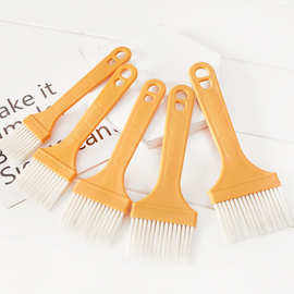 油刷子不掉毛耐高温清洁刷板刷塑料黄柄刷油漆刷补漆刷厂家批发