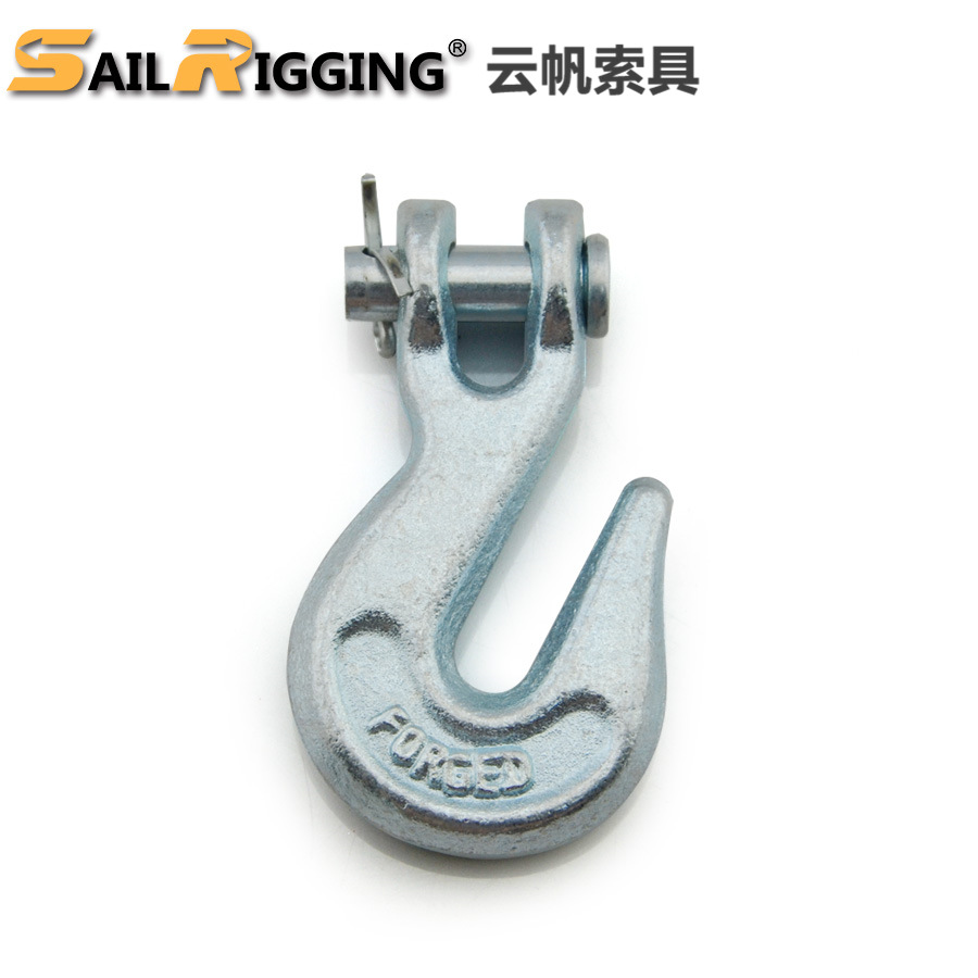 青岛云帆索具厂家直供 美式合金钢抓钩 H330起重抓钩