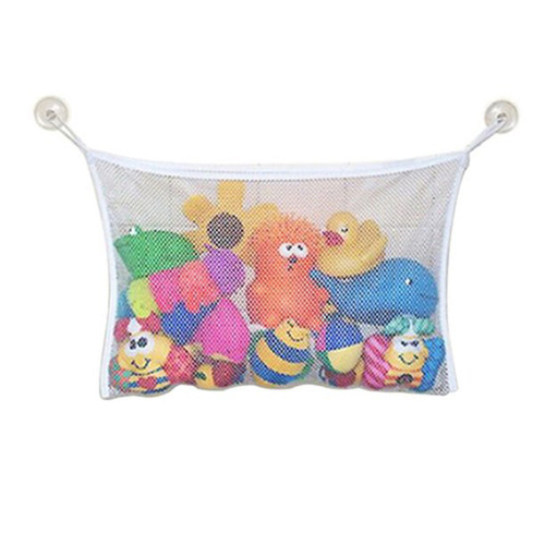 Cross-border children's bathroom mesh bag shower toys bag water play toys storage bag bathtub hanging bag
