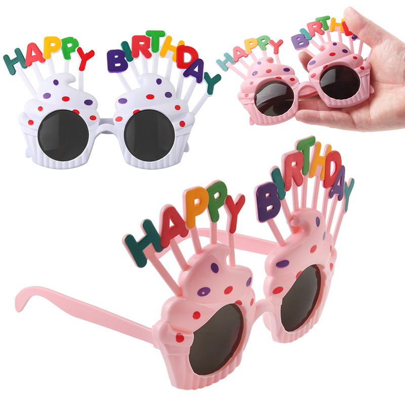 En línea Celebrity ins niños decorativos gafas divertidas fiesta de cumpleaños del juguete creativo vestir ambiente vacaciones props