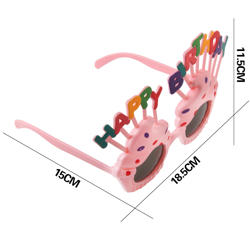 En línea Celebrity ins niños decorativos gafas divertidas fiesta de cumpleaños del juguete creativo vestir ambiente vacaciones props