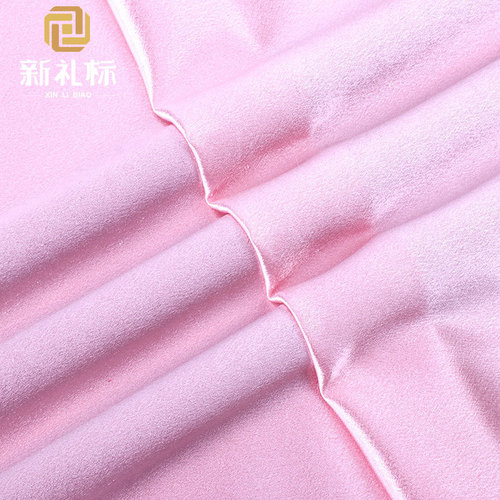 Fabric for clothing, crystal satin surface plain weave loom, ballet clothing, shiny surface, shiny women's clothing material