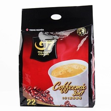 越南原裝進口 中原G7咖啡三合一速溶袋裝咖啡粉沖飲 批發352g