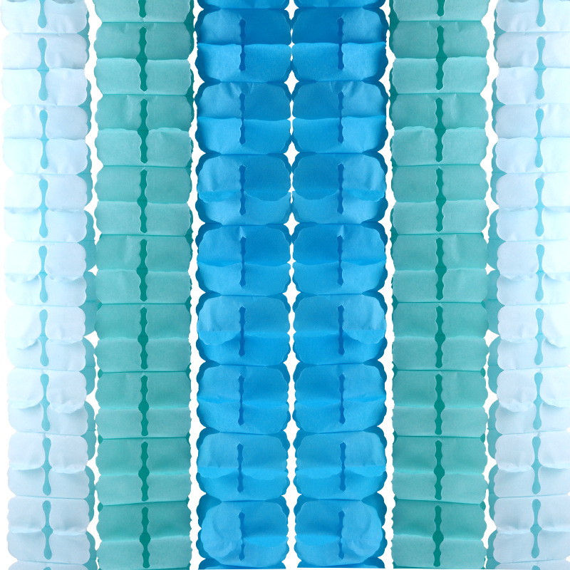 Guirnalda de papel de trébol para decoración de bodas o fiestas