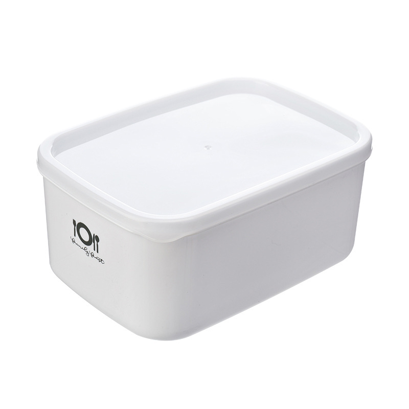 Refrigerador caja de almacenamiento cocina sellada crujiente caliente y fría caja de almuerzo horno microondas alimentos Bento caja