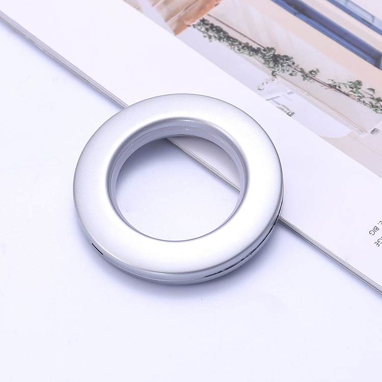 Comercio exterior suministro directo creativo cortina perforada hebilla plana anillo romano Multi-Color accesorios de cortina anillo Romano image 12