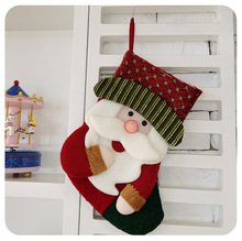 圣诞产品圣诞袜子礼物袋橱窗挂件装饰用品圣诞节礼物礼品跨境现货