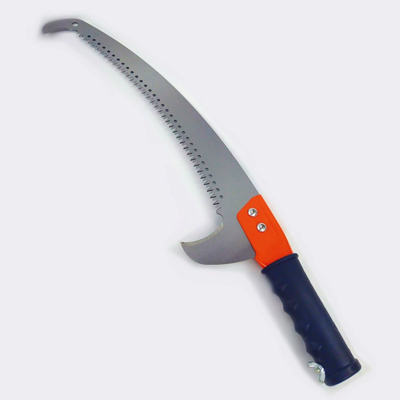 Источник заводских товаров 360 Высокая ветка двойной крючок изогнутая пила трехсторонние шлифовальные зубы высотная Обрезка веточная пила садовые инструменты