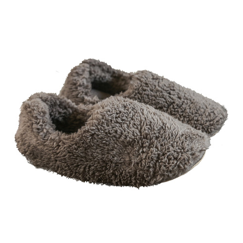New style bag heel confinement shoes for couples, warm, non-slip, thickened, casual indoor winter plush slippers, home cotton shoes for women