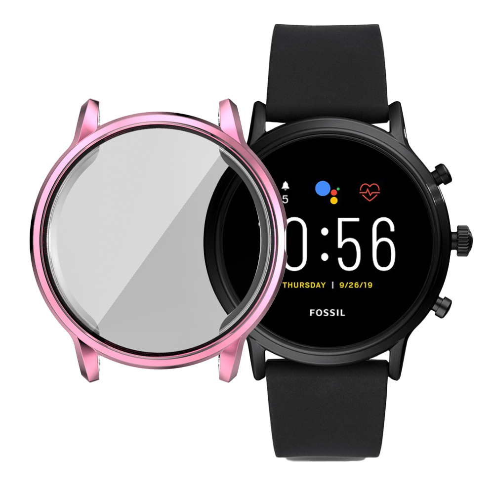 Aplicable a fósiles FossilGen 5 Carlyle TPU galvanoplastia todo incluido caso fósil resistente a la caída resistente a los arañazos