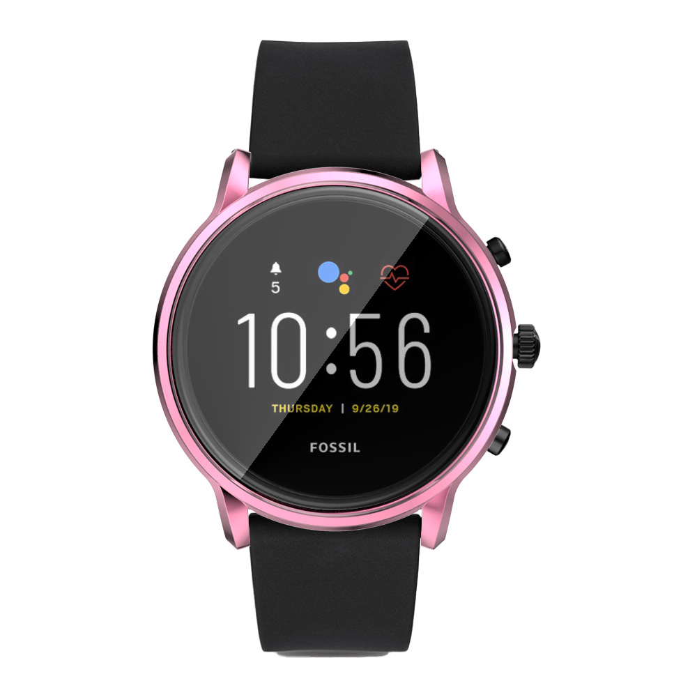 Aplicable a fósiles FossilGen 5 Carlyle TPU galvanoplastia todo incluido caso fósil resistente a la caída resistente a los arañazos