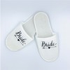 Wedding pajamas party pull plush cloth slippers BRIDESMAID hot vaguary hotel disposable supplies