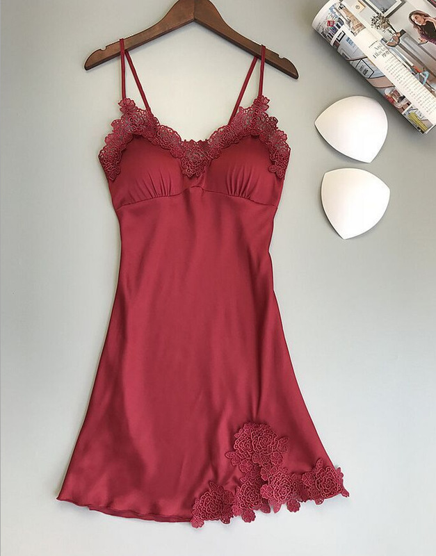 Manufacturer Supplies Sexy Two-Piece Pajama Set, Sexy Lace-Trimmed Camisole, New Light Luxury Sexy Camisole for Home Use