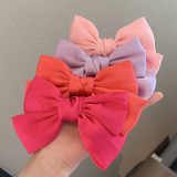 Детский аксессуар для волос для принцессы, заколка для волос с бантиком, шпильки для волос, французский стиль