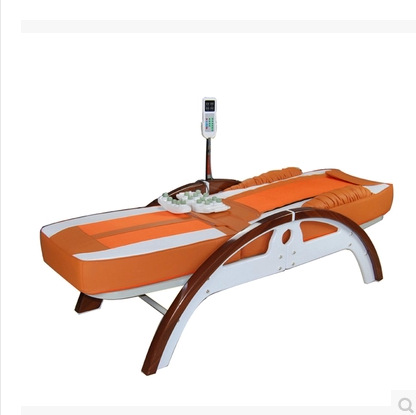 Cama de masaje multifuncional con calefacción para el hogar, con varios enchufes para exportación, incluyendo estándares europeos y americanos. image 6