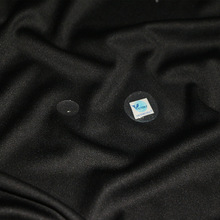 防水低弹平布加密75D透气无氟碳六防水整理40针织纬编双面布平布