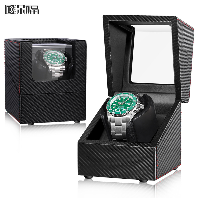 摇表器转表器自动上链机械表摇表器电动旋转单表位马达盒批发