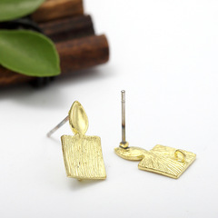 復古風小清新雛菊耳釘 多款式簡約氣質小巧花朵耳飾