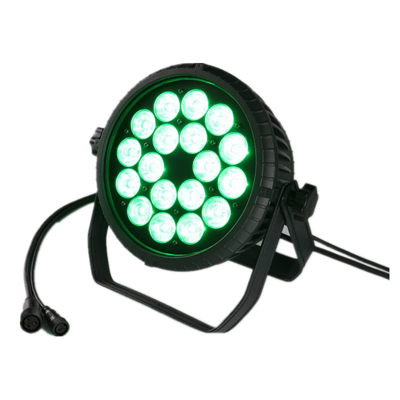 Завод напрямую управляет 18 6-в-1 ступенчатая LED Pa Lantern DMX512 Кольцо внутри ровная свеча свадебная полная цветная тона лампа
