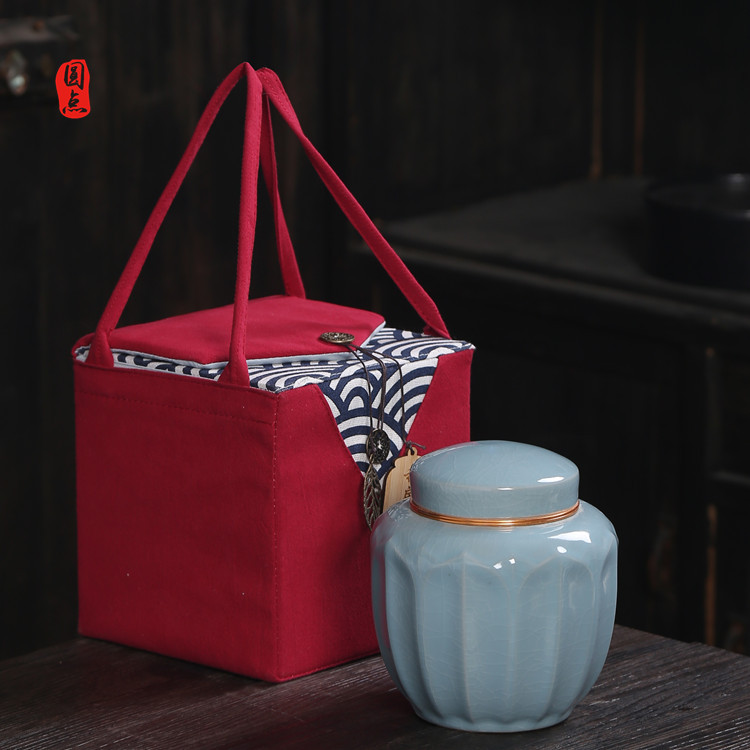 中秋创意单罐双罐通用手提礼品盒商务伴手礼礼品包装厂家直销