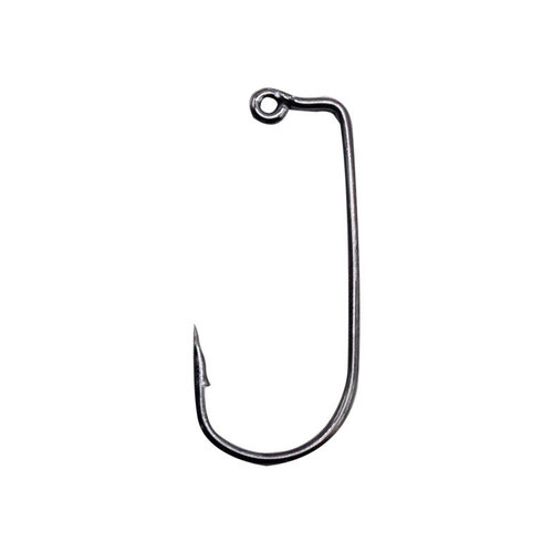 Spinning sea fishing straight hook 9147 bend flat drop fishing gear lead head hook naked hook Texas crankbait hook