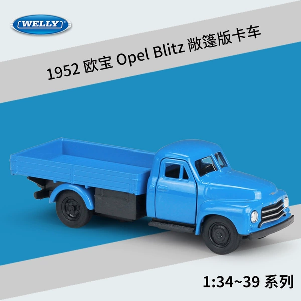 #43787C OPEL Blitz Convertible Truck Blue