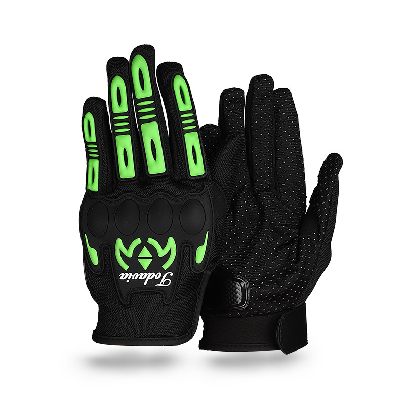 Nuevos guantes guantes de motocicleta guantes de protección puño anti-caída de carreras de carretera anti-caída guantes resistentes al desgaste