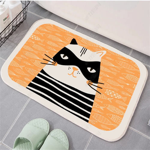 Cartoon cute entrance door floor mats, door carpets, entry door mats, entry foot mats, household mats