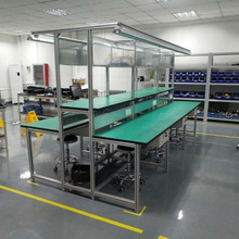 供應防靜電操作台線流水線試驗台無塵車間裝配台鋁合金工作台