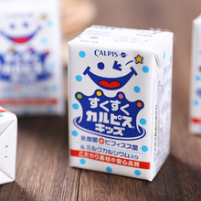 日本进口零食 可尔必思乳酸菌味饮料儿童乳酸菌酸奶125ml