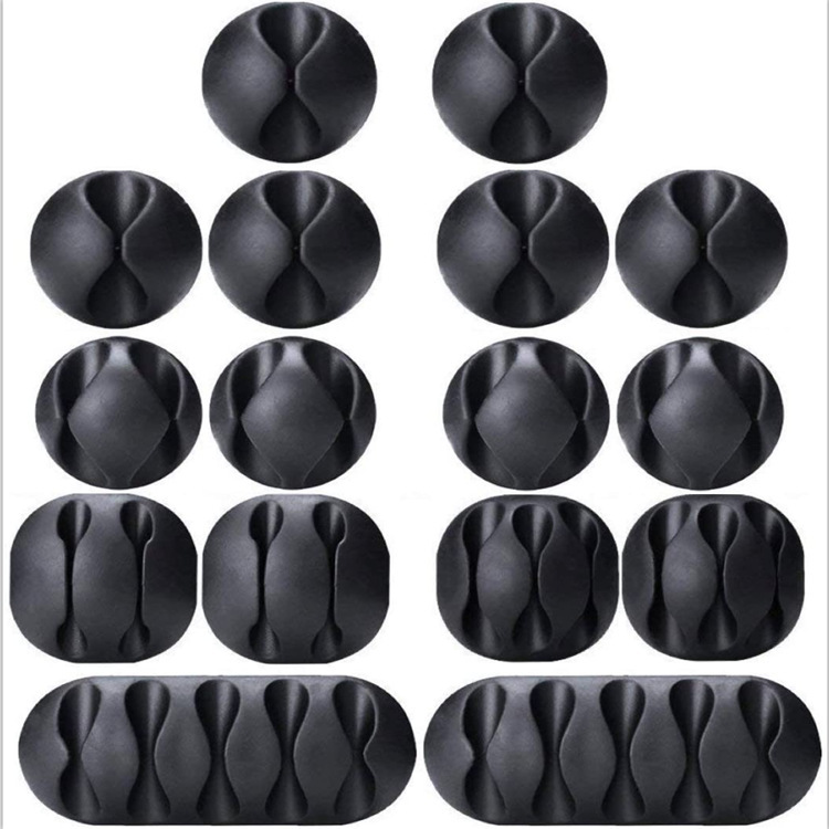 Desktop Self-Adhesive Magnetic Cable Organizer, Cable Clip, Charging Cable, Data Cable, Earphone Cable Holder, Cable Hub, Cable Manager