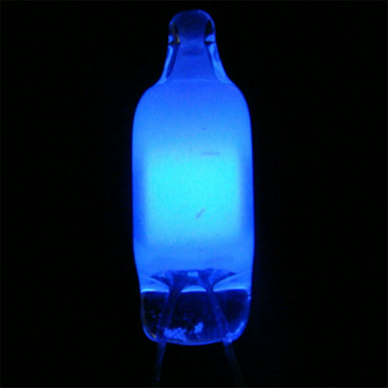 Шэньчжэнь Linxin F6 синий свет неоновая лампа 6*22 мм синяя флуоресцентная неоновая лампа 110V220V Высоковольтная измерительная ручка неоновая лампа