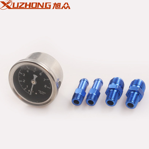 Car modification, adjustable fuel pressure regulating valve, aluminum alloy fuel booster, pressure regulator with pressure gauge