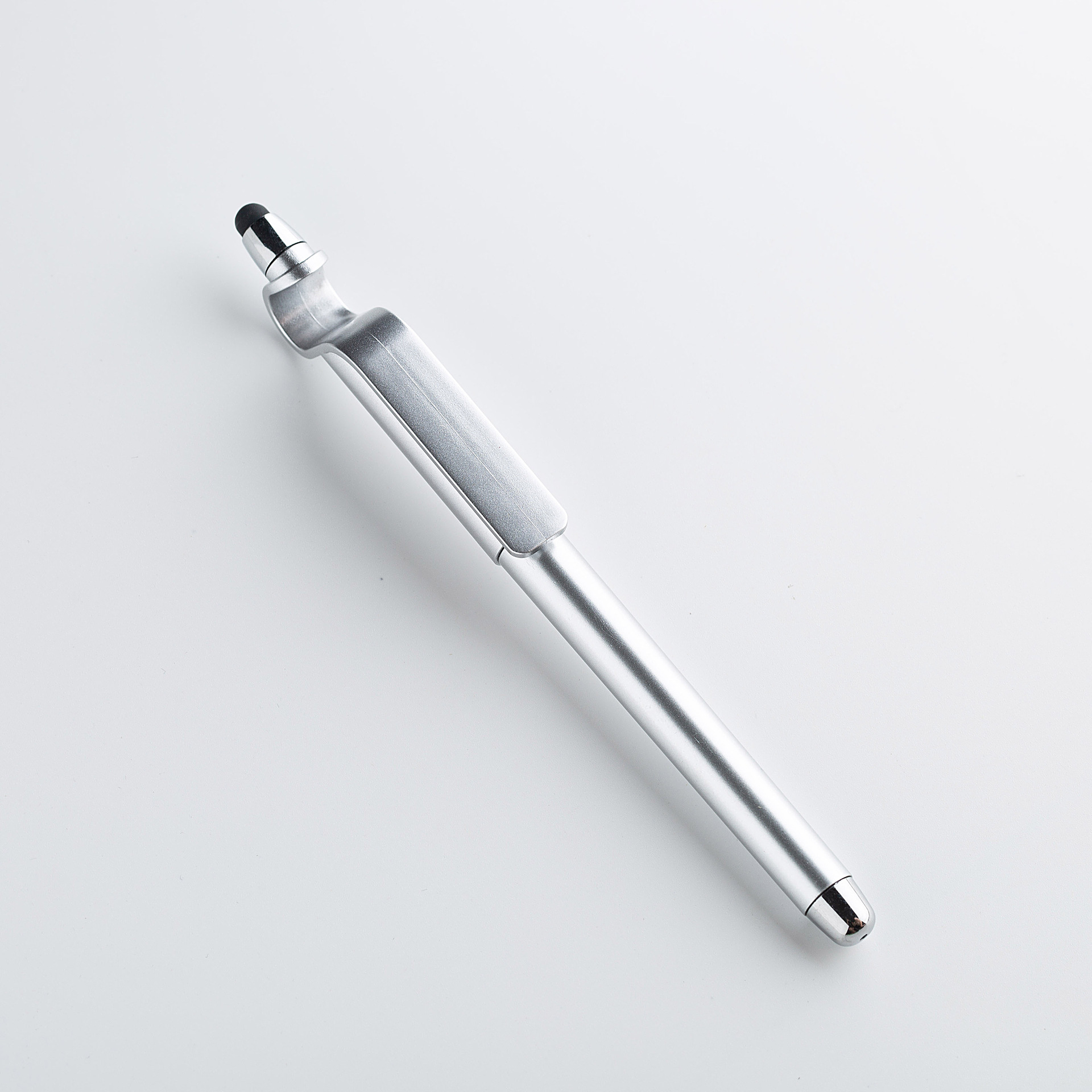 La pluma de gel publicitario puede agregar el logotipo del soporte para teléfono móvil pintura en aerosol pluma de agua promoción varilla de color multicolor función pluma al por mayor