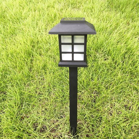 Square Lawn Light Outdoor Solar Light Night Light LED Floor Light Solar Small Palace Light Courtyard