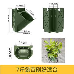 森林盒子轉角室外植物牆花盆容器垂直立體綠化壁掛式種植盒批發