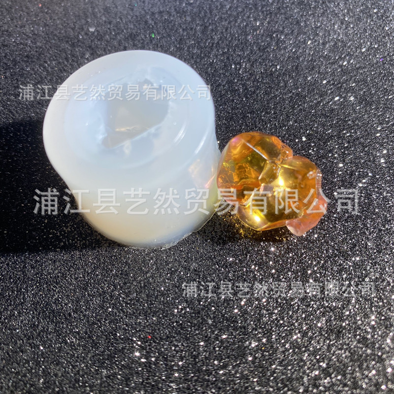 DIY epoxi iceberg cristal columna de silicona molde cristal epoxi mineral cristal Cluster Decoración Accesorios molde